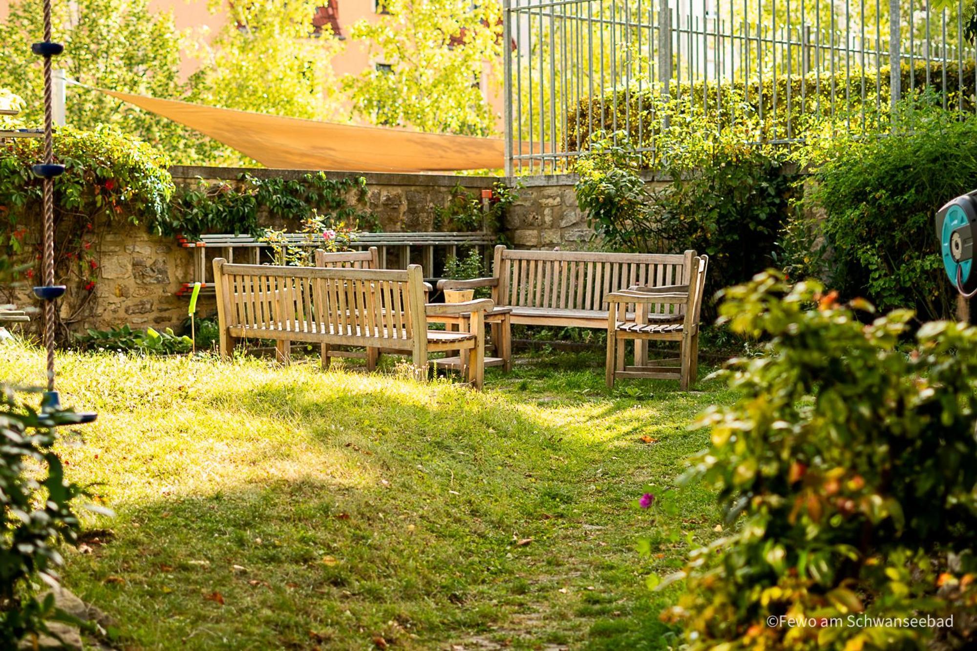 Fewo Am Schwanseebad Mit Garten - Ruhig, Familienfreundlich Und Zentrumsnah Weimar  Dış mekan fotoğraf